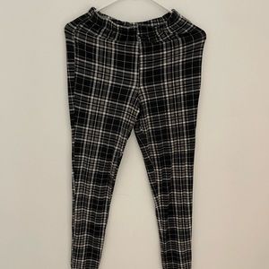 Fashion Nova plaid leggings